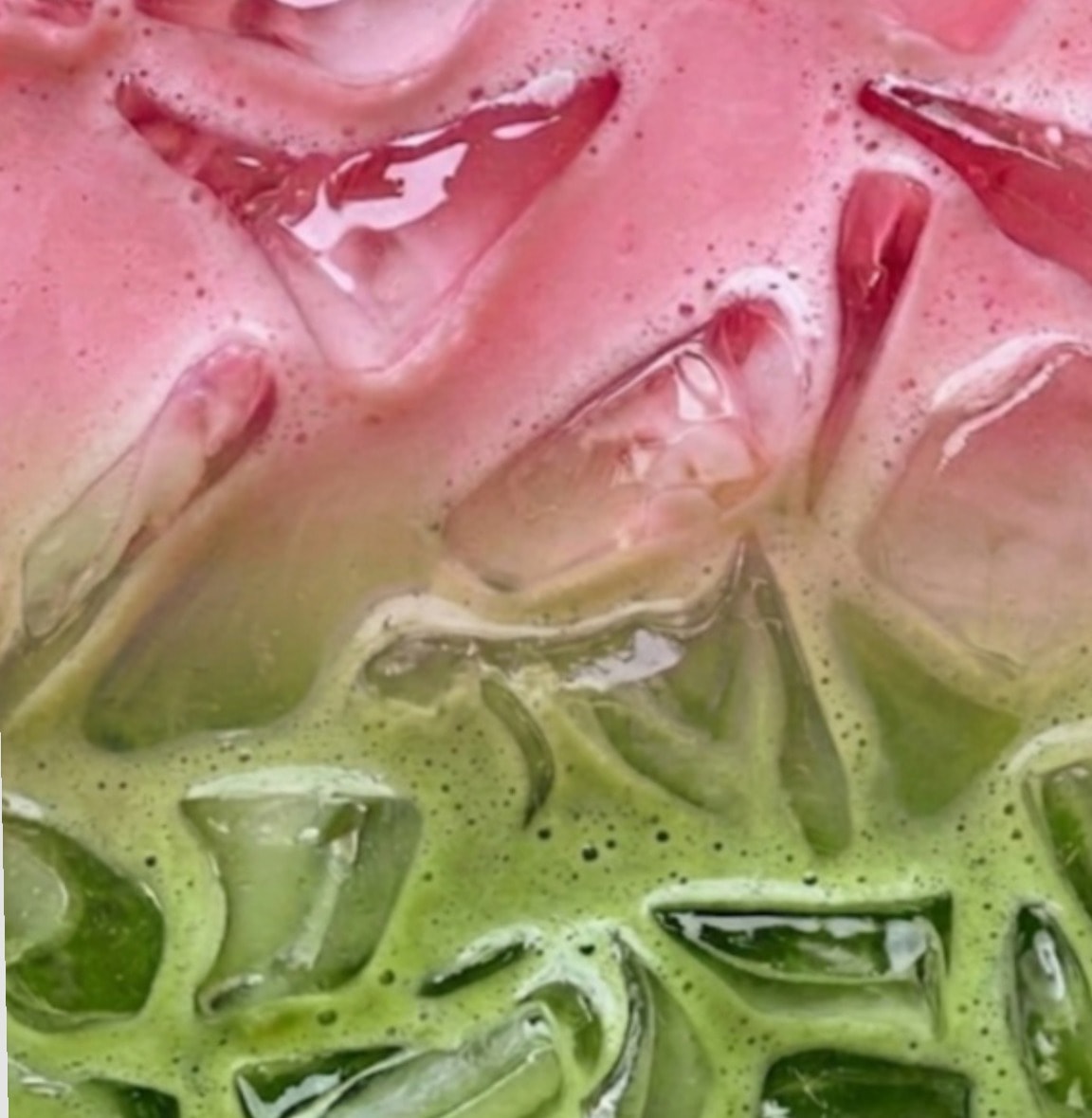 Strawberry Matcha Latte Mail
