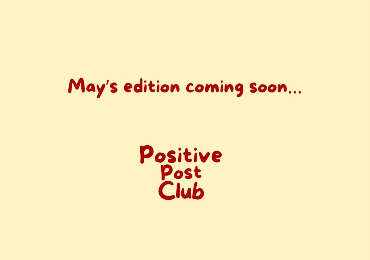Positive Post Club - Zine Only
