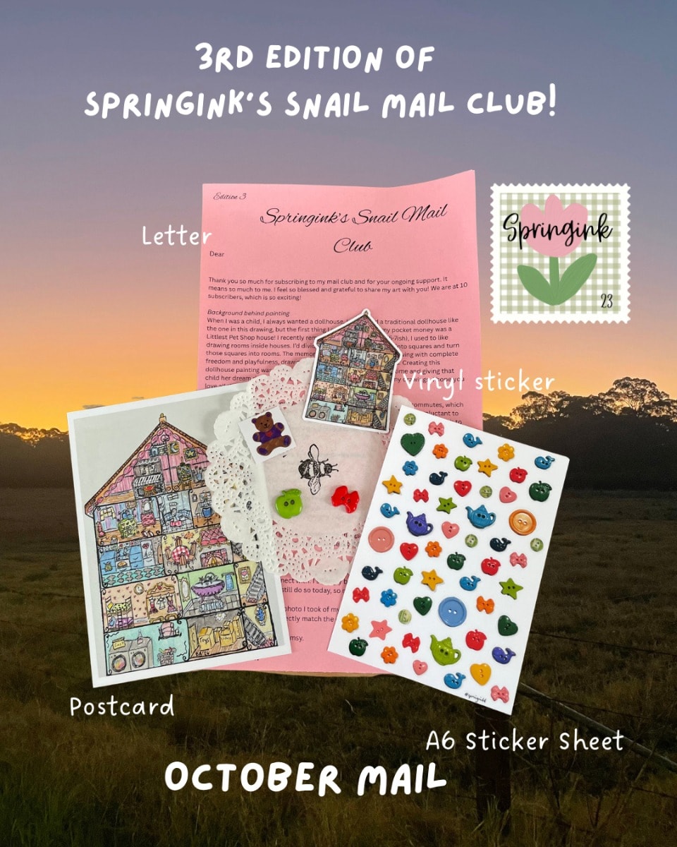 Monthly Snail Mail Pack