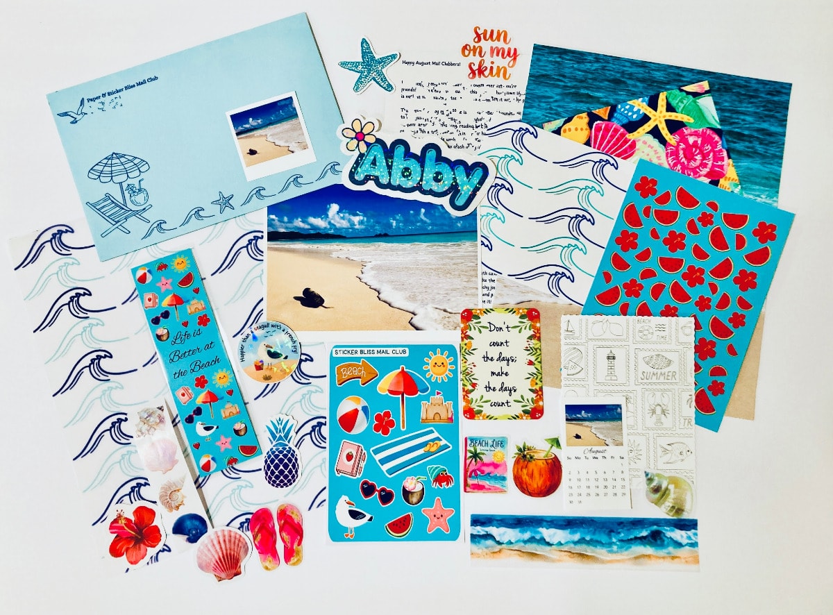 ๐ Paper & Sticker Bliss Mail Club
