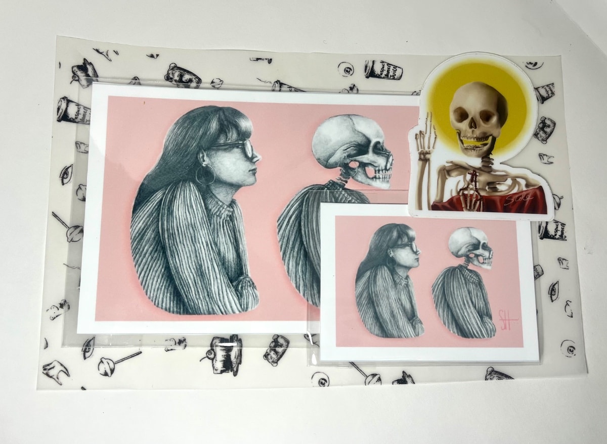 Monthly Print + Sticker + Artist Trading Card